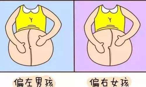 怀孕肚子黑线看男女图片