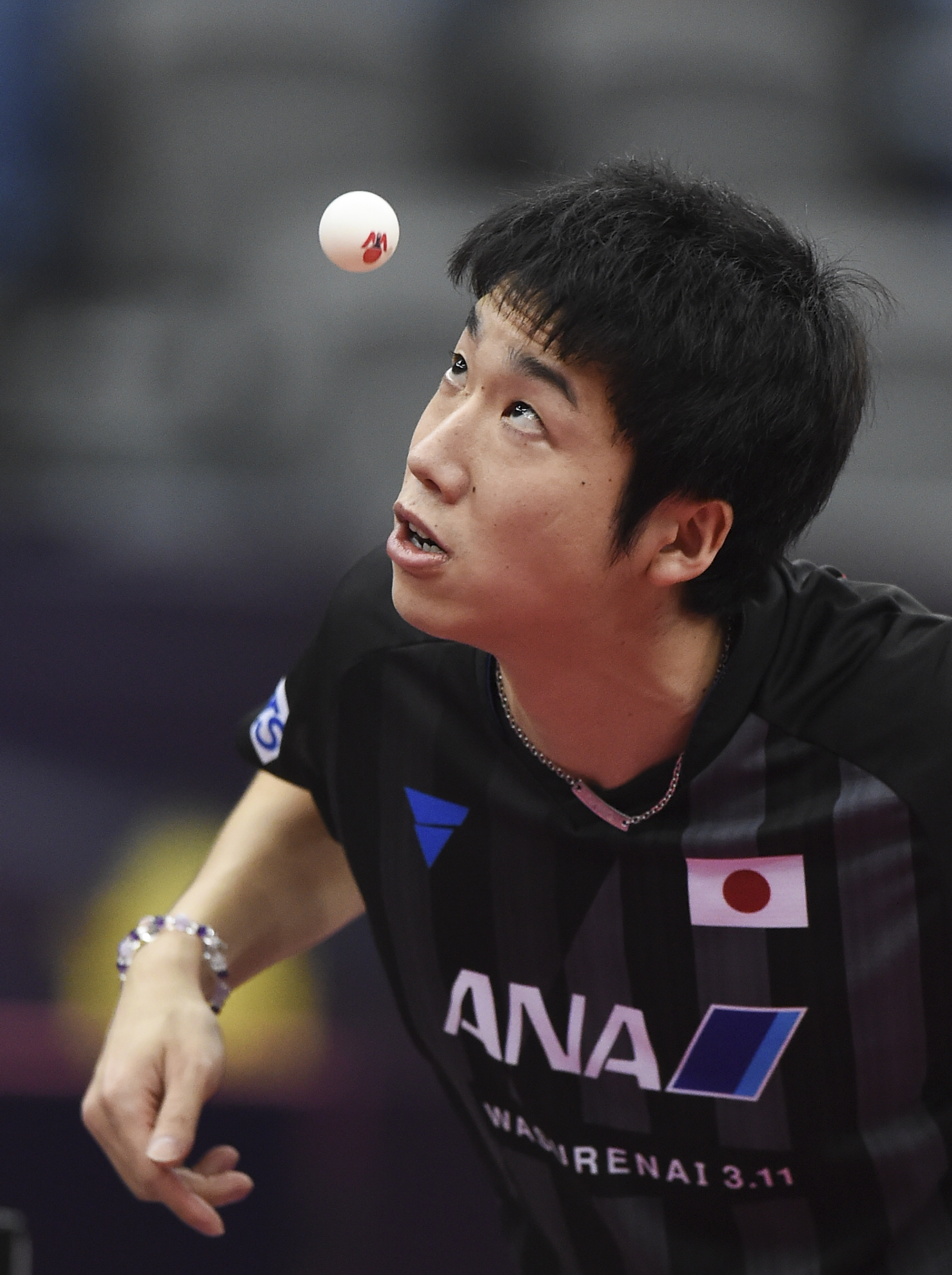 乒乓球——卡塔尔公开赛:水谷隼晋级男单八强