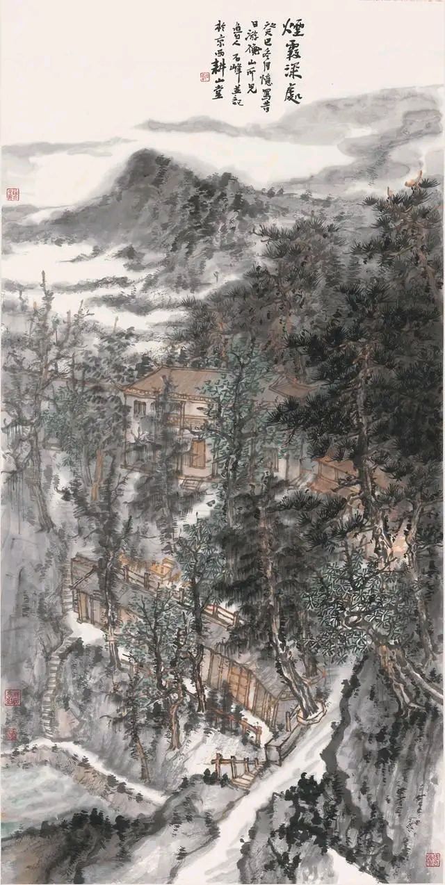 画坛掇英|中国画艺术家石峰山水画作品集萃!