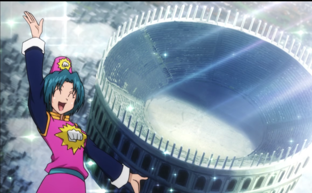 全职猎人:天空竞技场史上最强的两人,光靠推掌手刀就打到两百楼