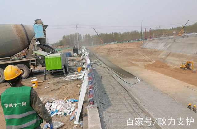 耿力溼噴機助建雄安新區