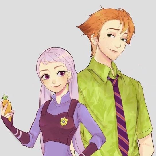 当《疯狂动物城》形象变成人以后,绵羊亮了,艾米颜值碾压朱迪