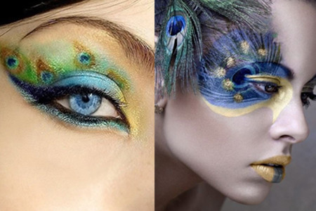 美丽的眼角花纹 足吸引眼球的利器