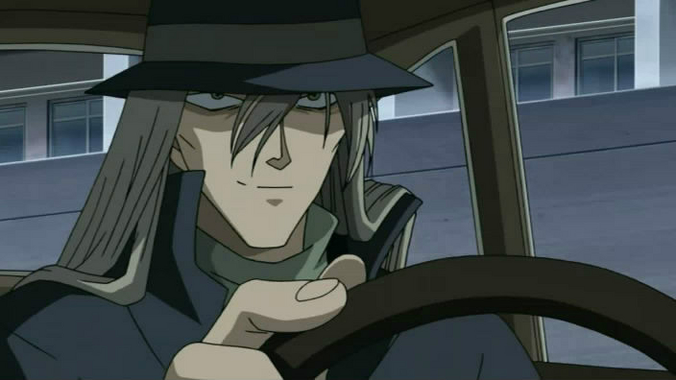 琴酒最为突出的,就是他那满头的长发,在动画版的早期设定中,发色为淡