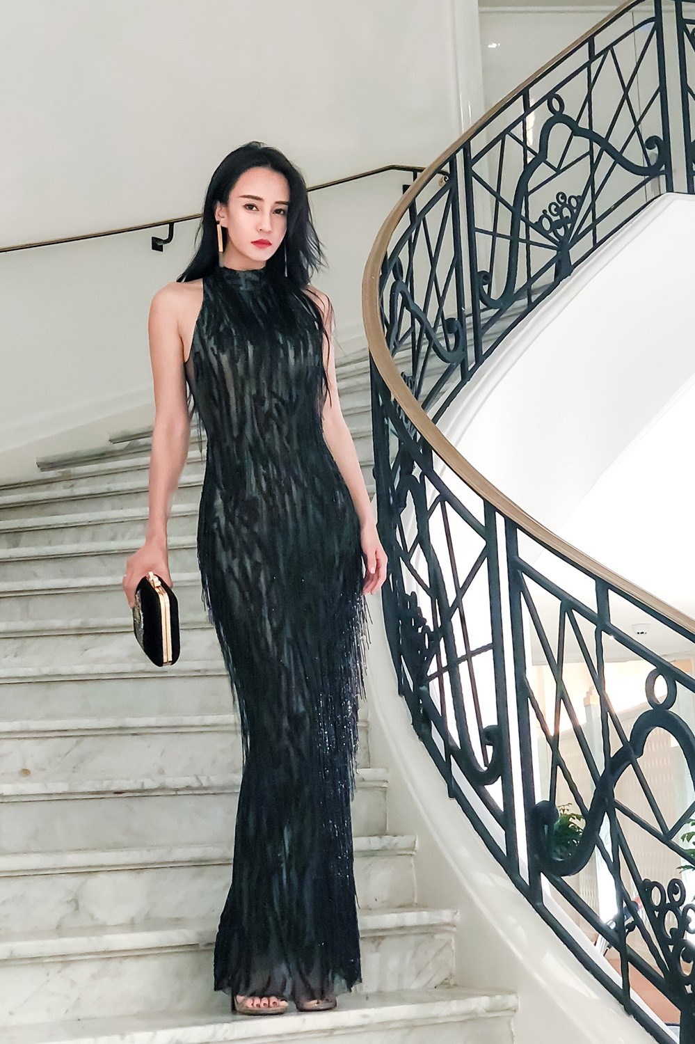 母其弥雅戛纳首秀"萧邦之夜"高贵典雅成全场焦点