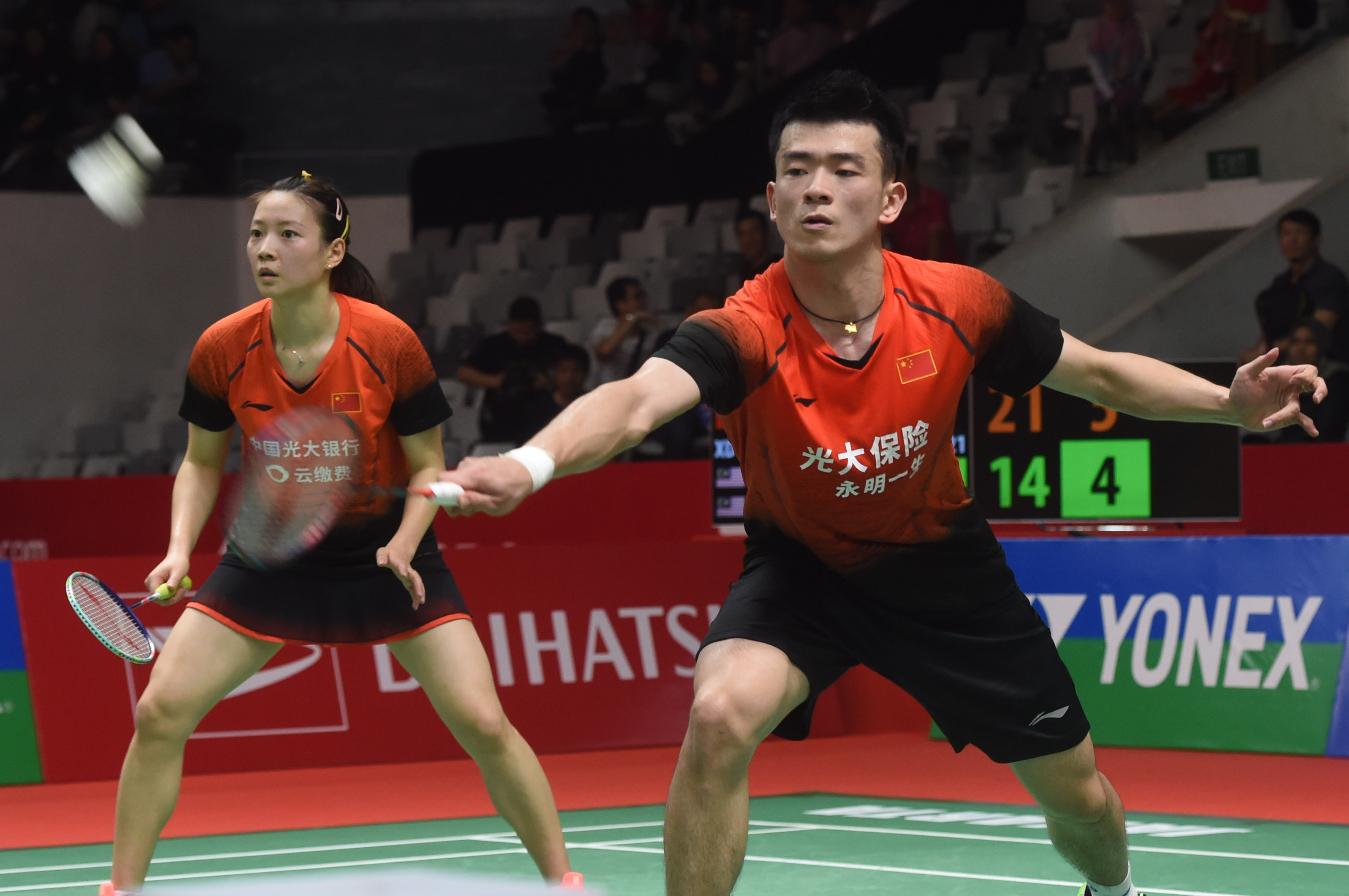 羽毛球——印尼大师赛:郑思维/黄雅琼晋级混双四强(1)