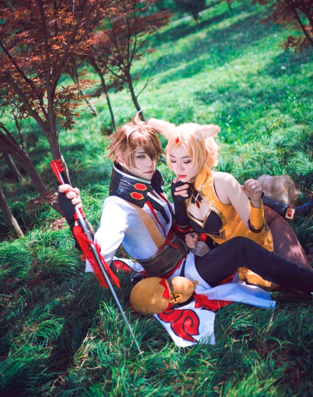 渣男李白,在cos图渣的明明白白,不如成龙历险记阿福单纯