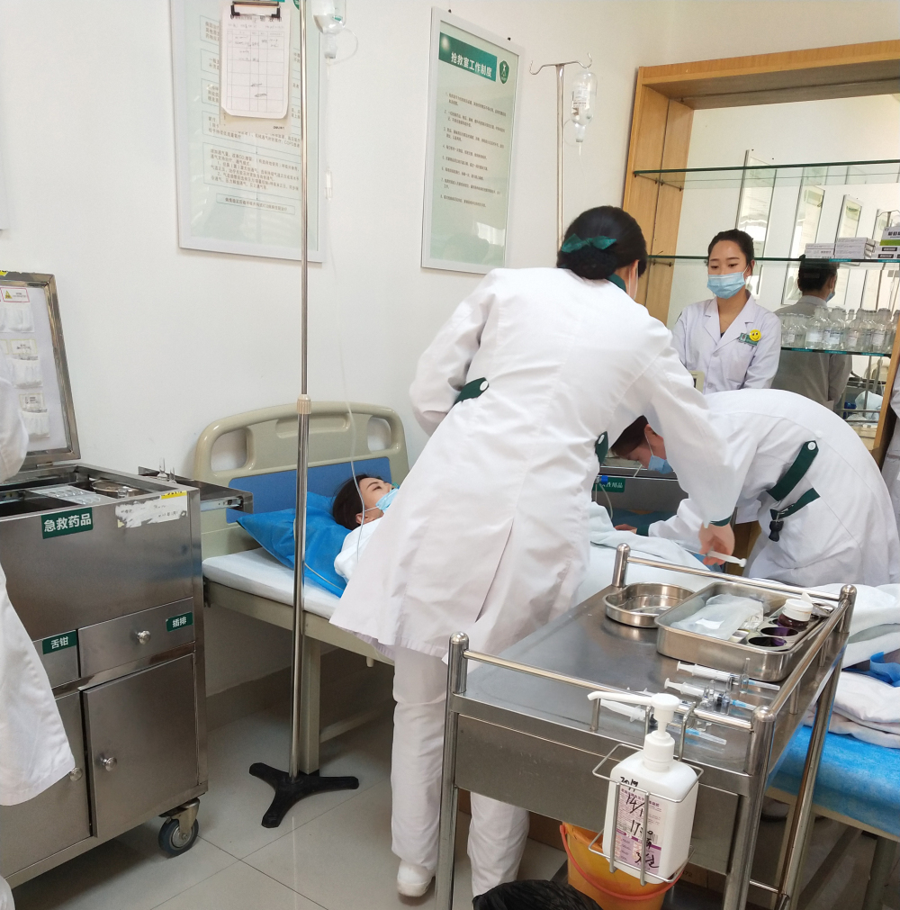 与死神争分夺秒!常州同济医院举行病人用药过敏休克急救演练