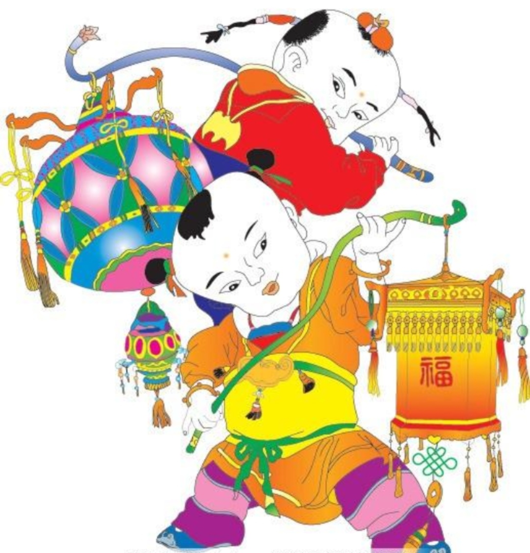 传统中国年画欣赏