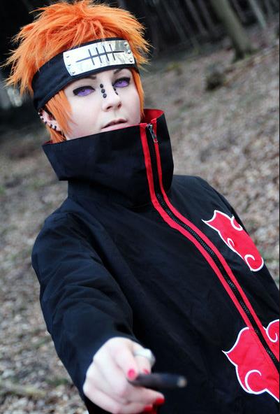 火影忍者cos,网友:我怎么感觉自来也有点帅?不是很猥琐的吗?