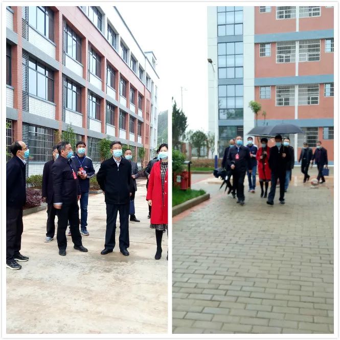 寻乌县委书记柯岩松视察县第三中学疫情防控及初三开学复学准备工作
