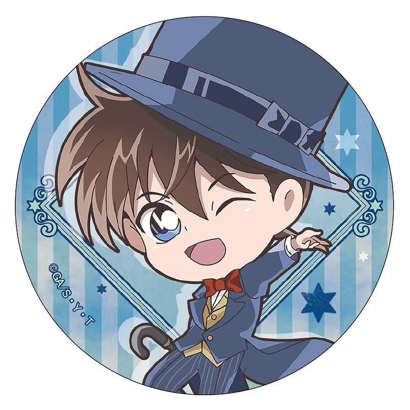 名侦探柯南:全员徽章系列q版头像,这是什么绝世小可爱!