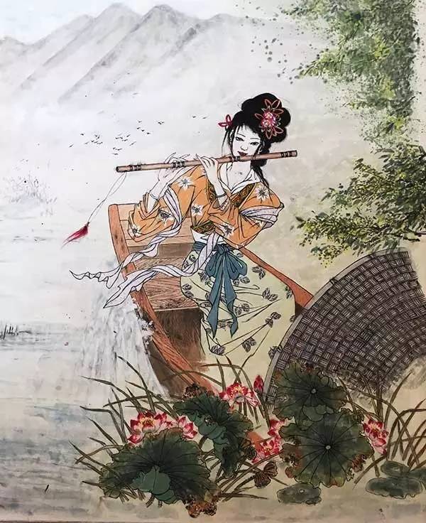 绿珠女的传说:笛神的故事