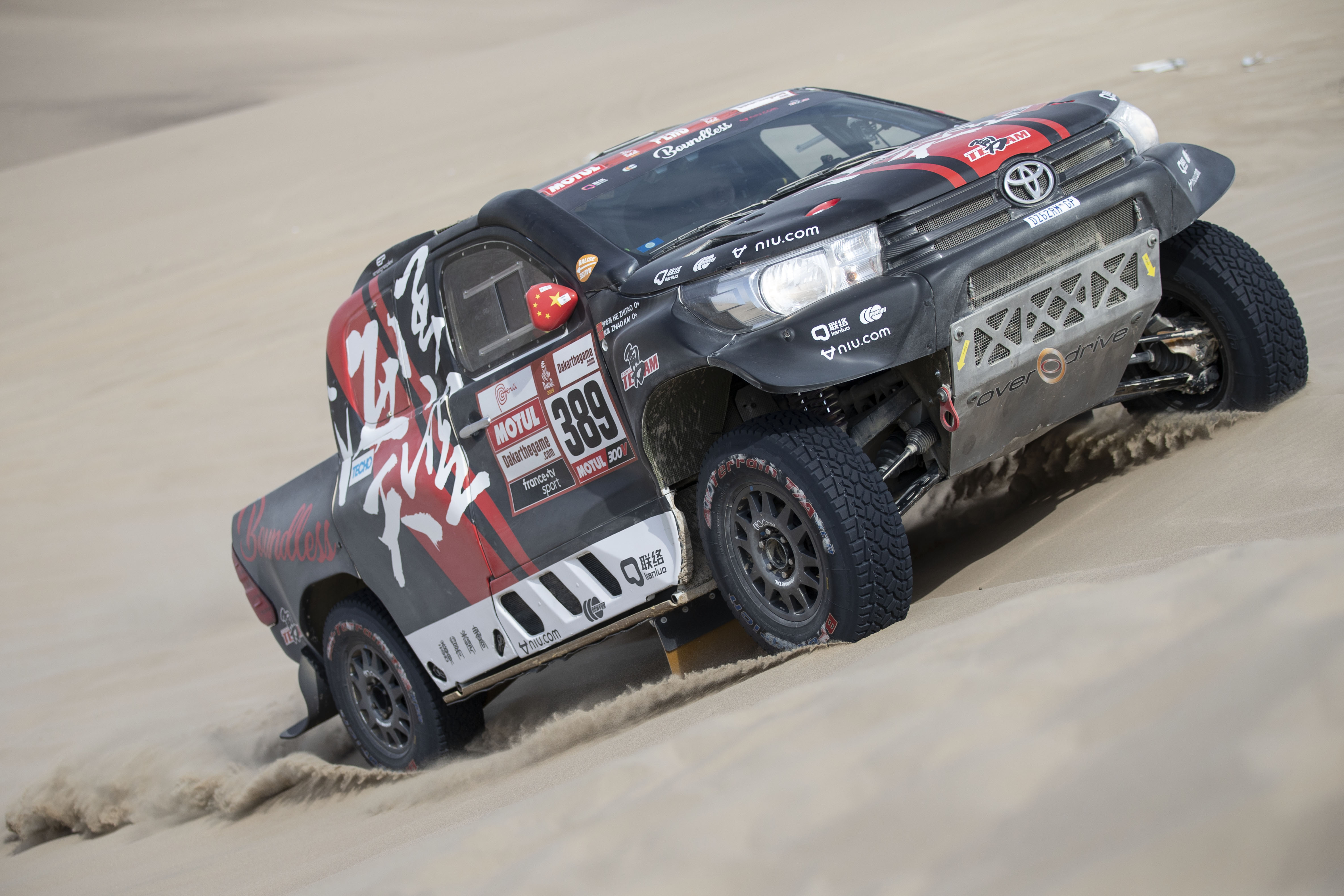 赛车——2019达喀尔拉力赛第一赛段结束