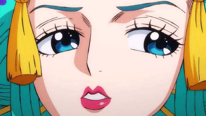 动漫里小紫的盛世美颜截图