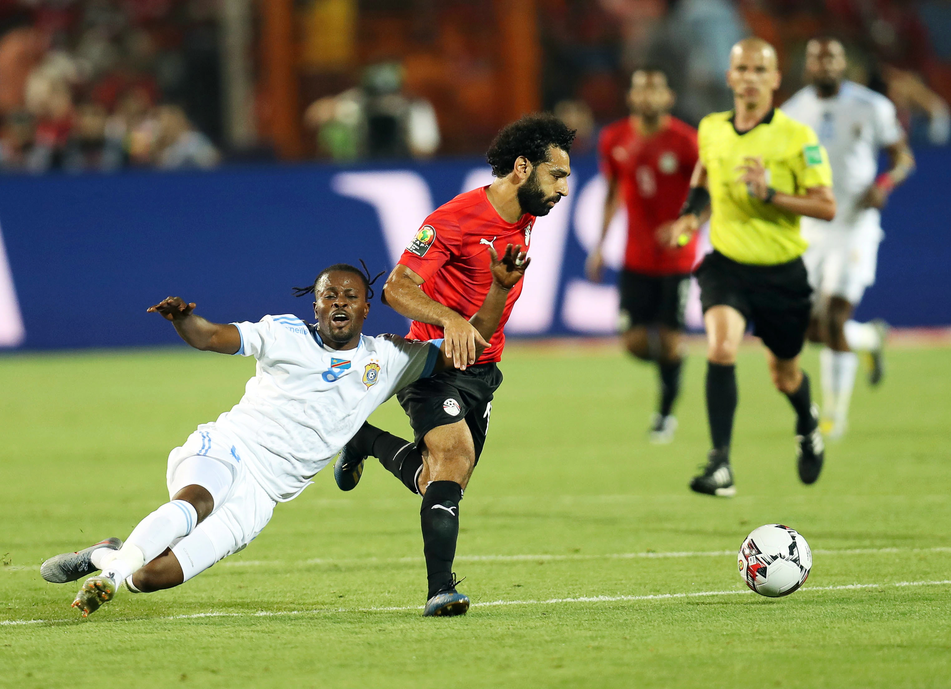 足球——非洲国家杯:埃及胜民主刚果