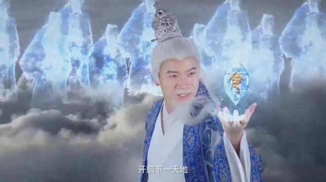 [图]玄帝与魔神大战，最后用必胜功力封印魔神！