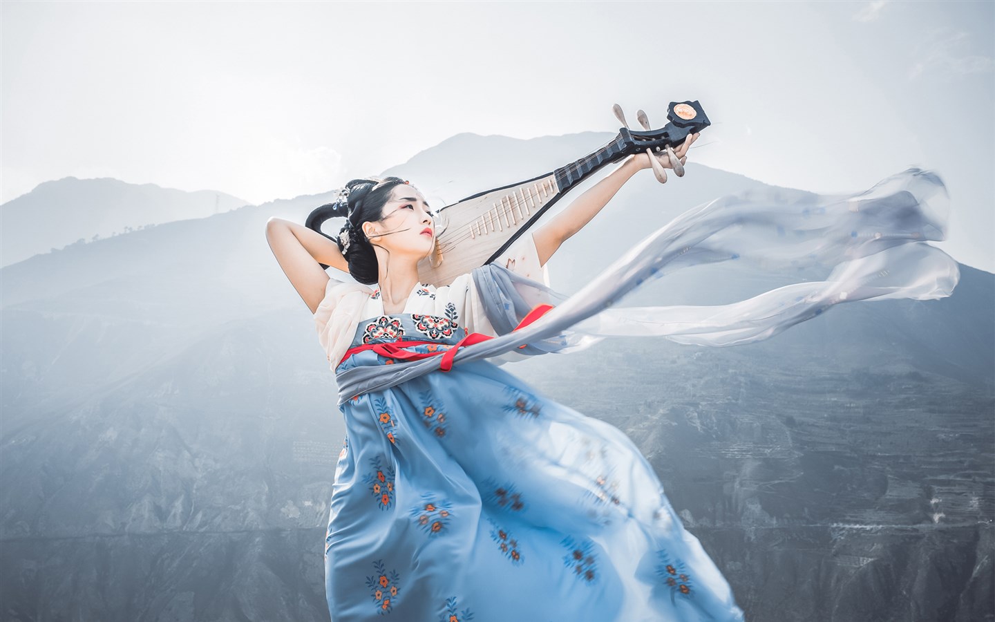 古风琵琶美女写真