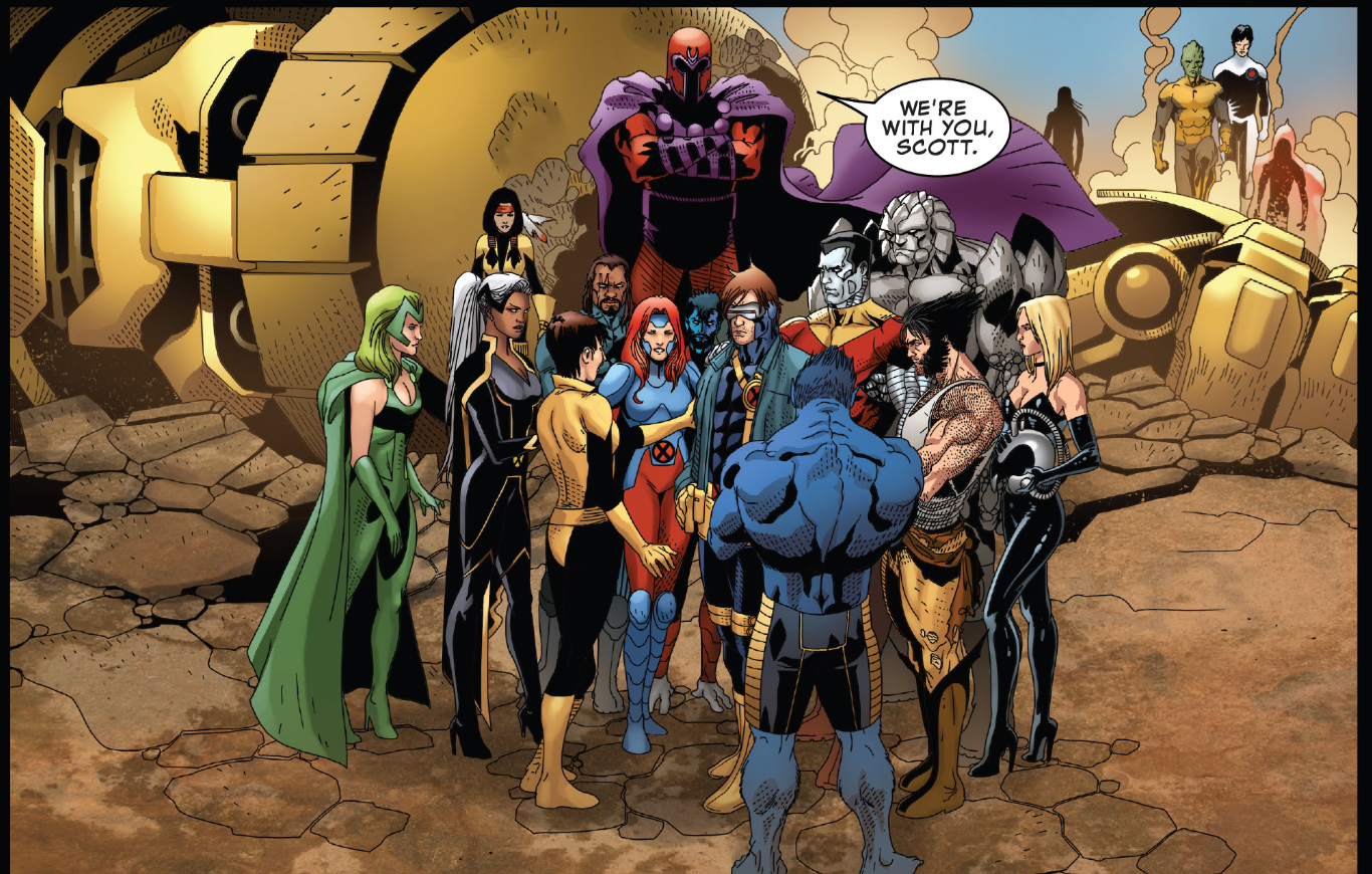 x战警漫画彻底重启,x教授疑似成神,变种人建立了自己的国家!