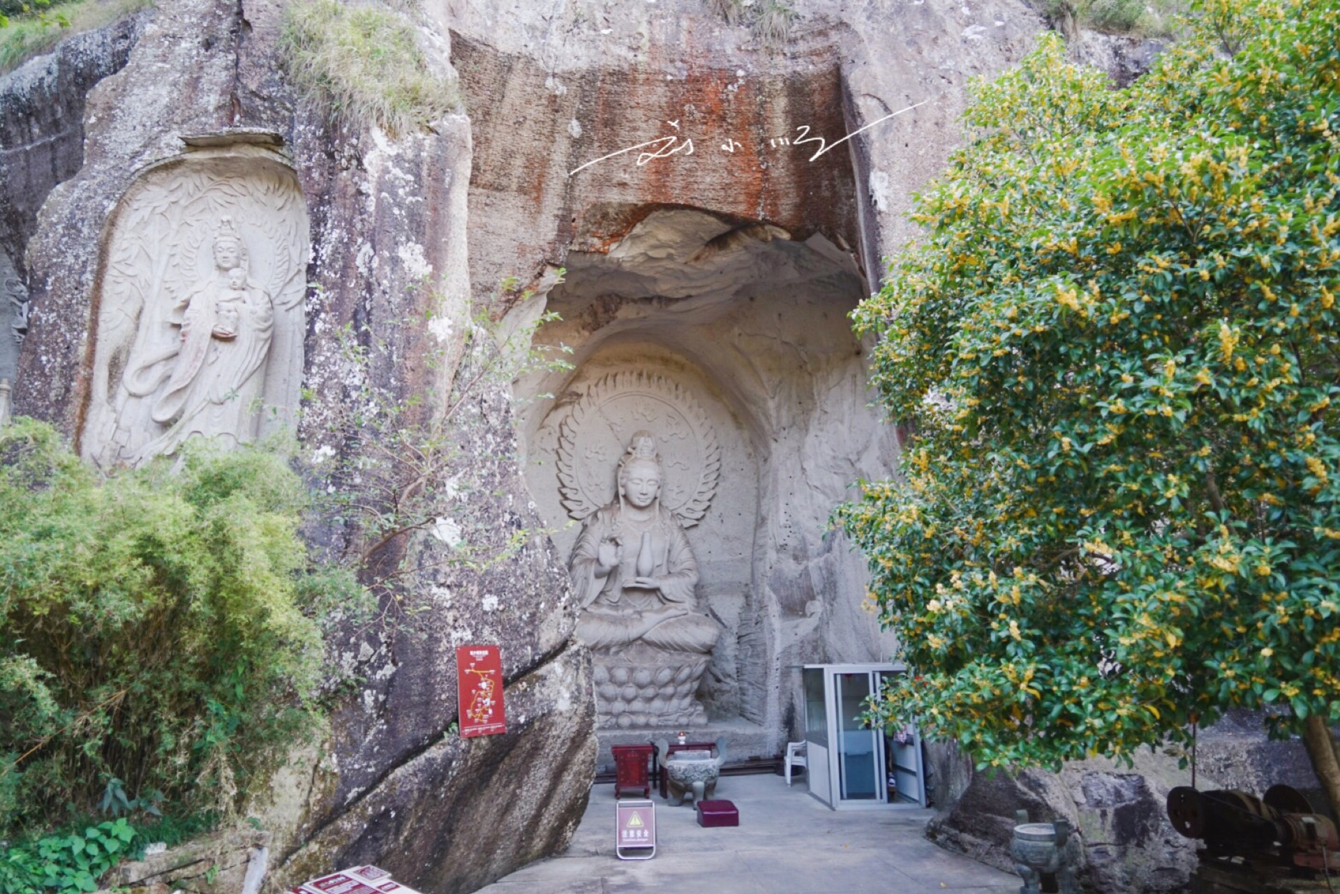 浙江温岭最罕见的石雕观音壁,令人叹为观止,但知道的游客却很少