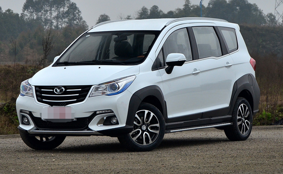 英致g5 硬朗干练的设计风格,整车造型厚重感中添加一丝时尚