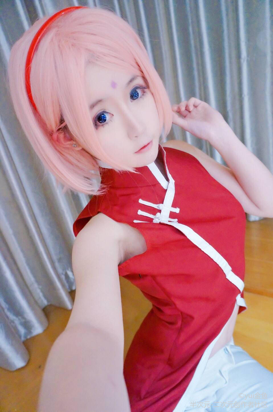 火影忍者:火影cosplay你喜欢吗?雏田真人还原,野原琳美如画!