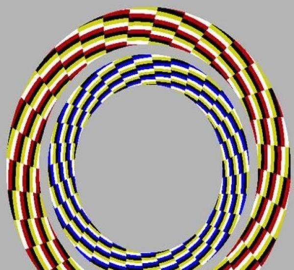 心理学:下面图片你看到的是静态还是动态?测你的生活压力来自哪