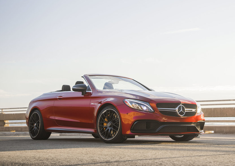 奔驰c级amg c 63 s cabriolet的品鉴以及观赏