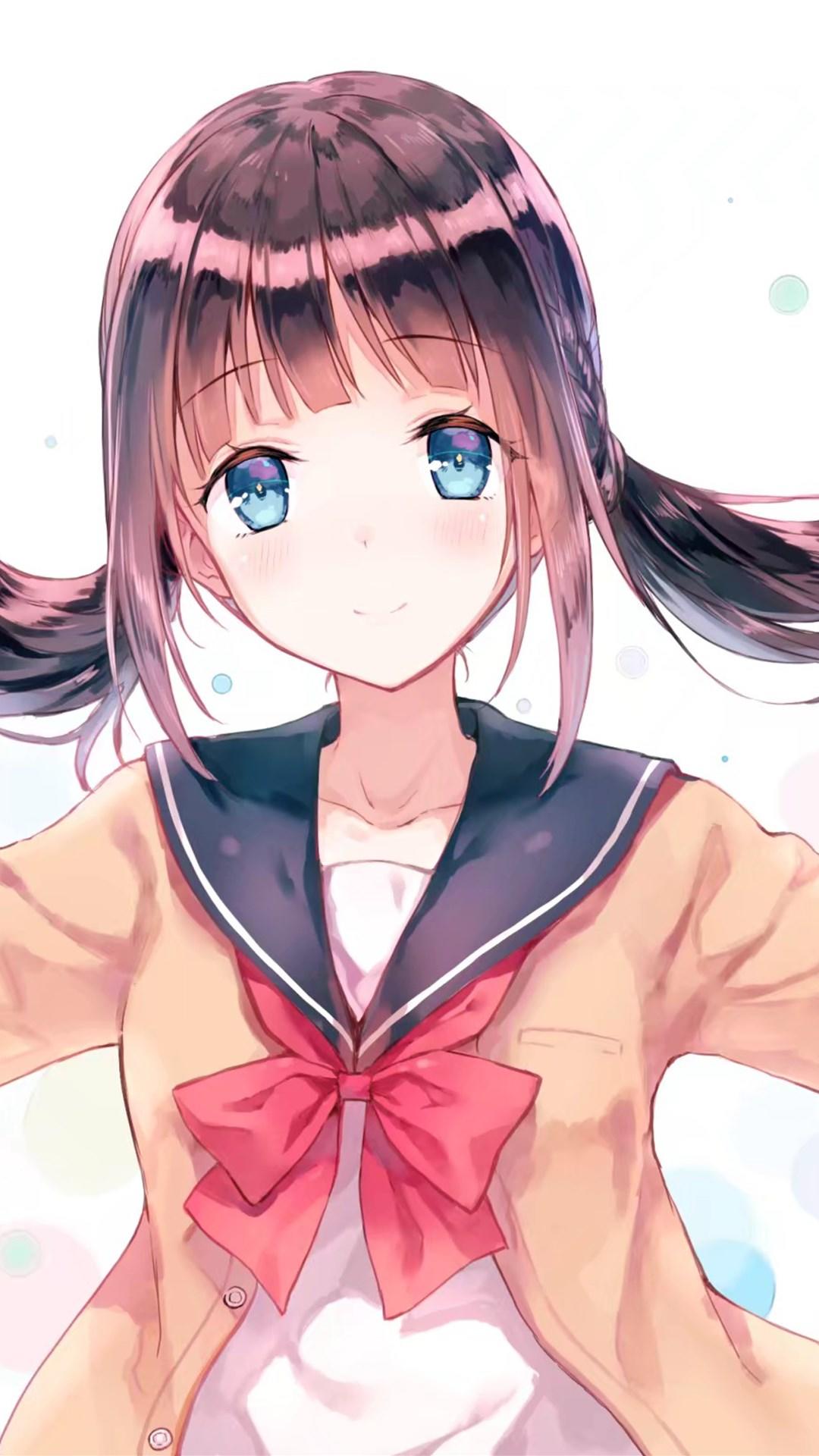 精美二次元手机壁纸:清纯小姐姐,阳光小仙女等你抱走喔