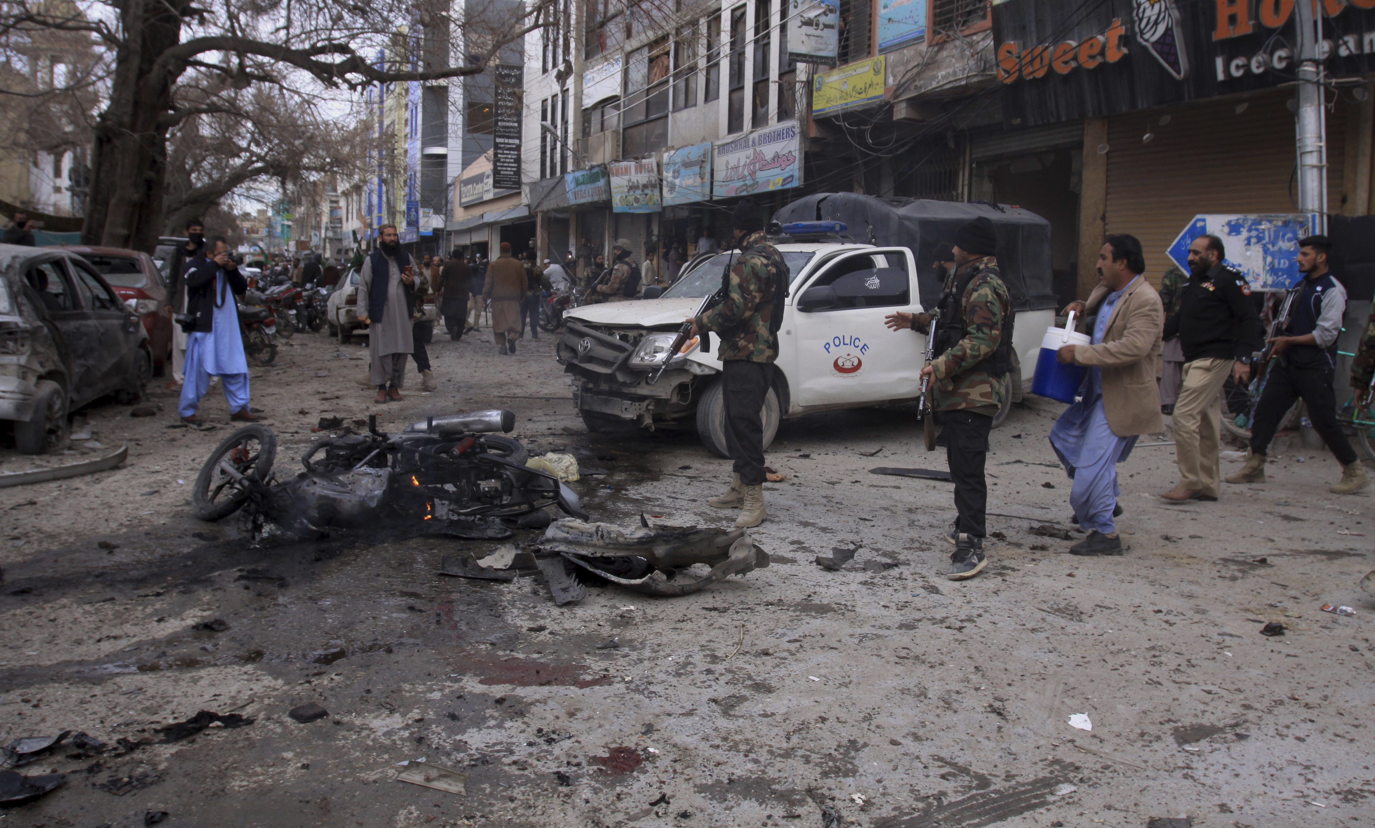 巴基斯坦奎达发生自杀式袭击 8人死亡