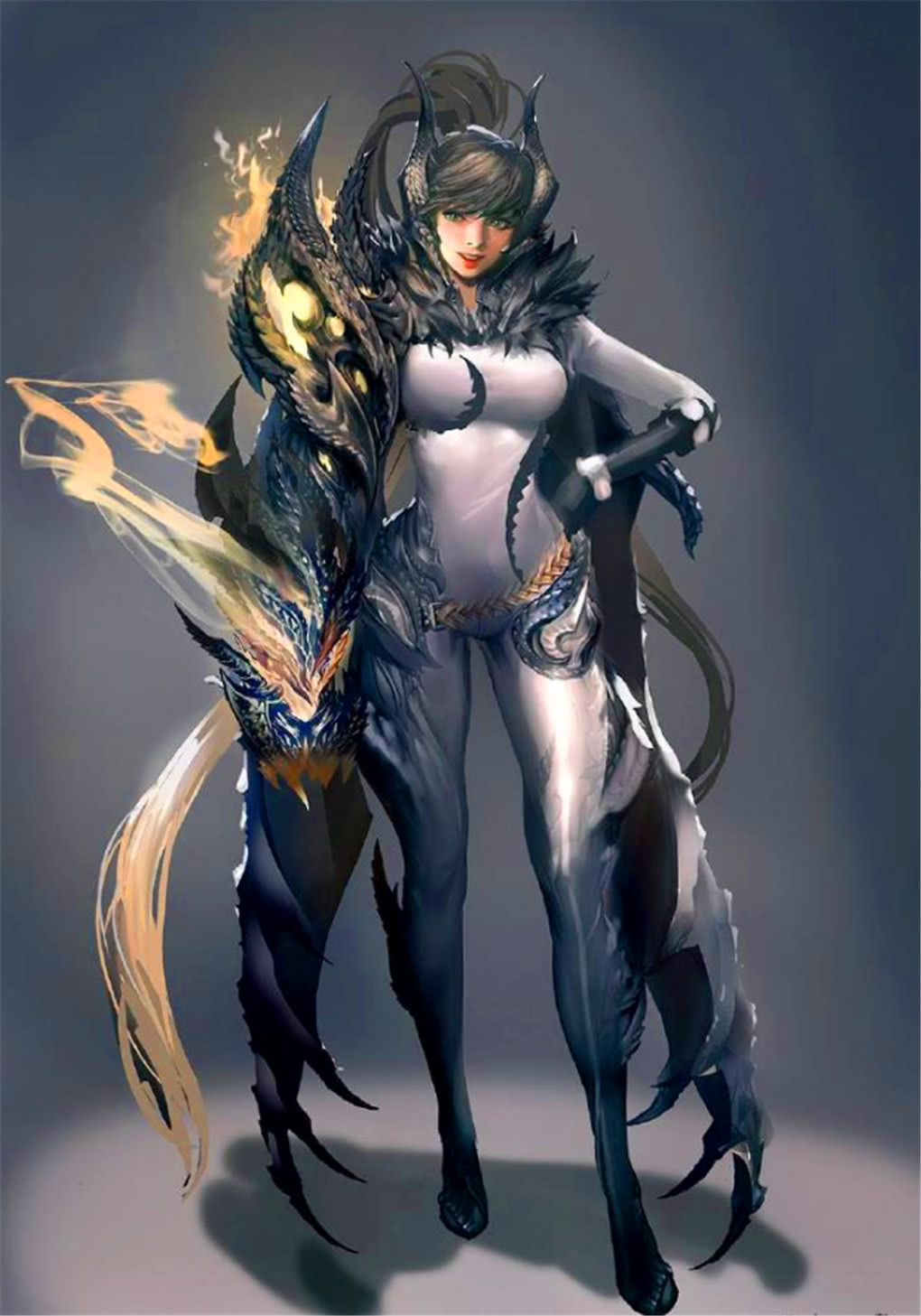 剑灵:炼狱衣最原始设定原画曝光 百分之七十玩家没看过