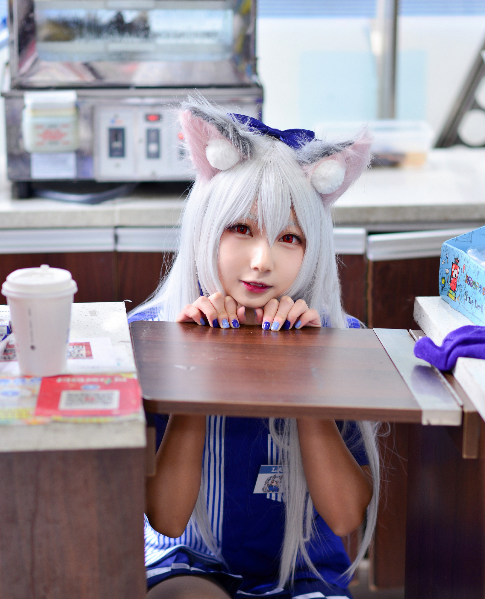 碧蓝航线夕立cos,三次元"漂浮"吸睛,网友:这样的夕立哪里捞