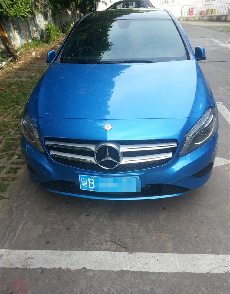 迟到的奔驰a200提车作业