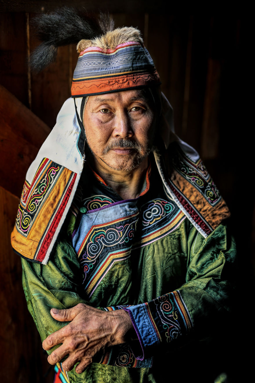 西伯利亚当地的土著人