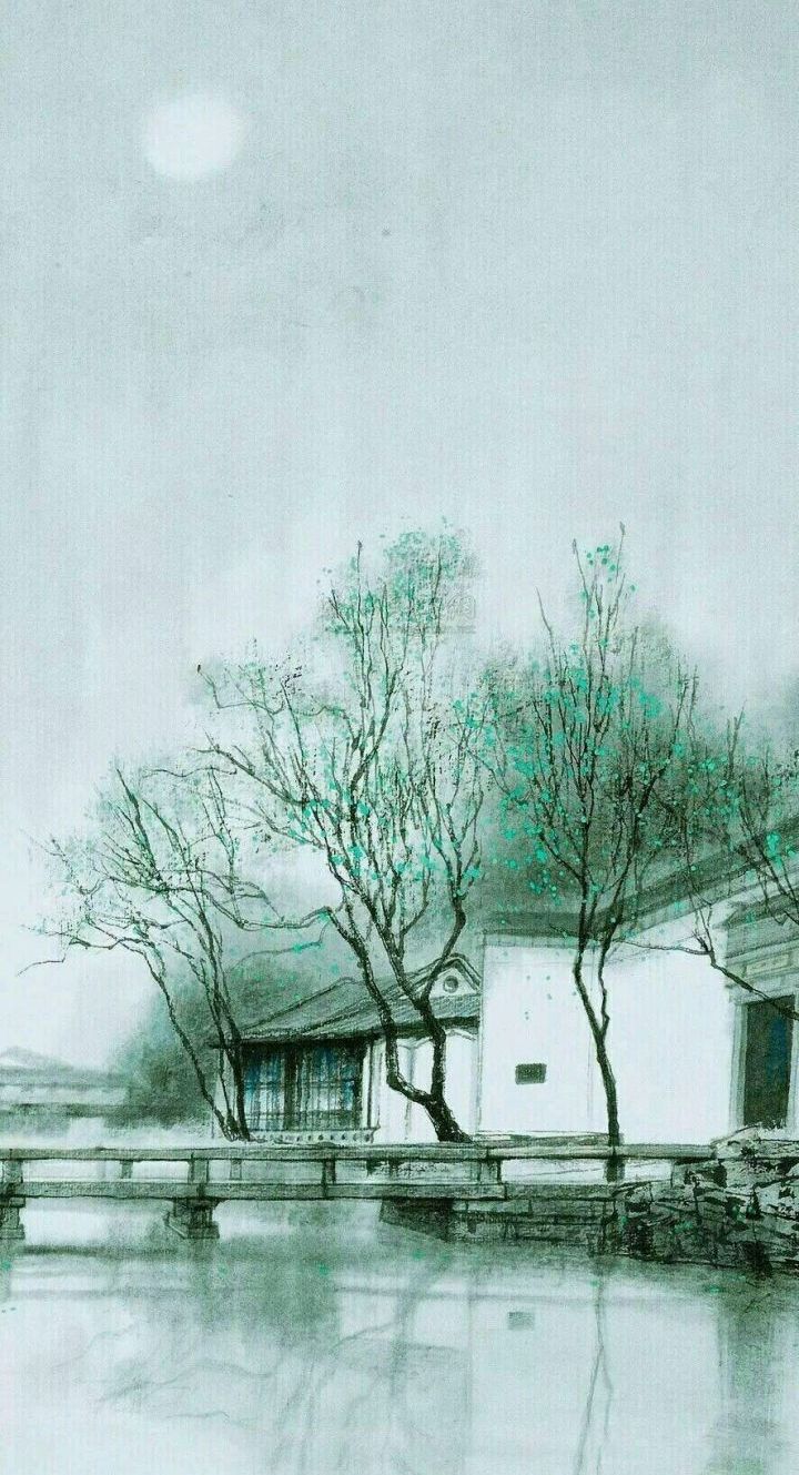 水墨风-江南小镇