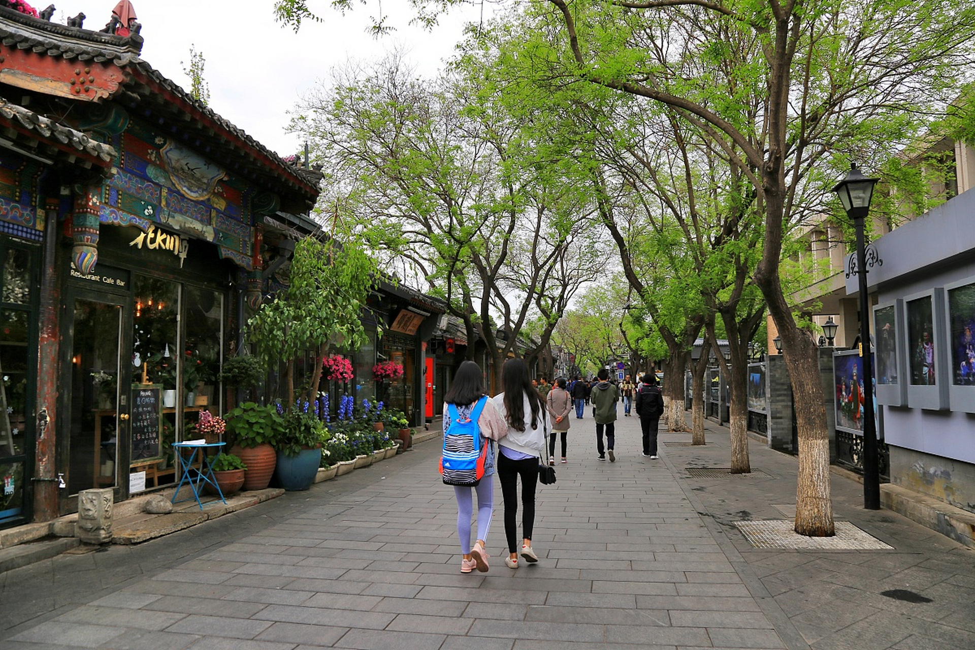 镜头里的春天# 春游大同老街区,当春天的脚步轻轻踏进大同的老街区