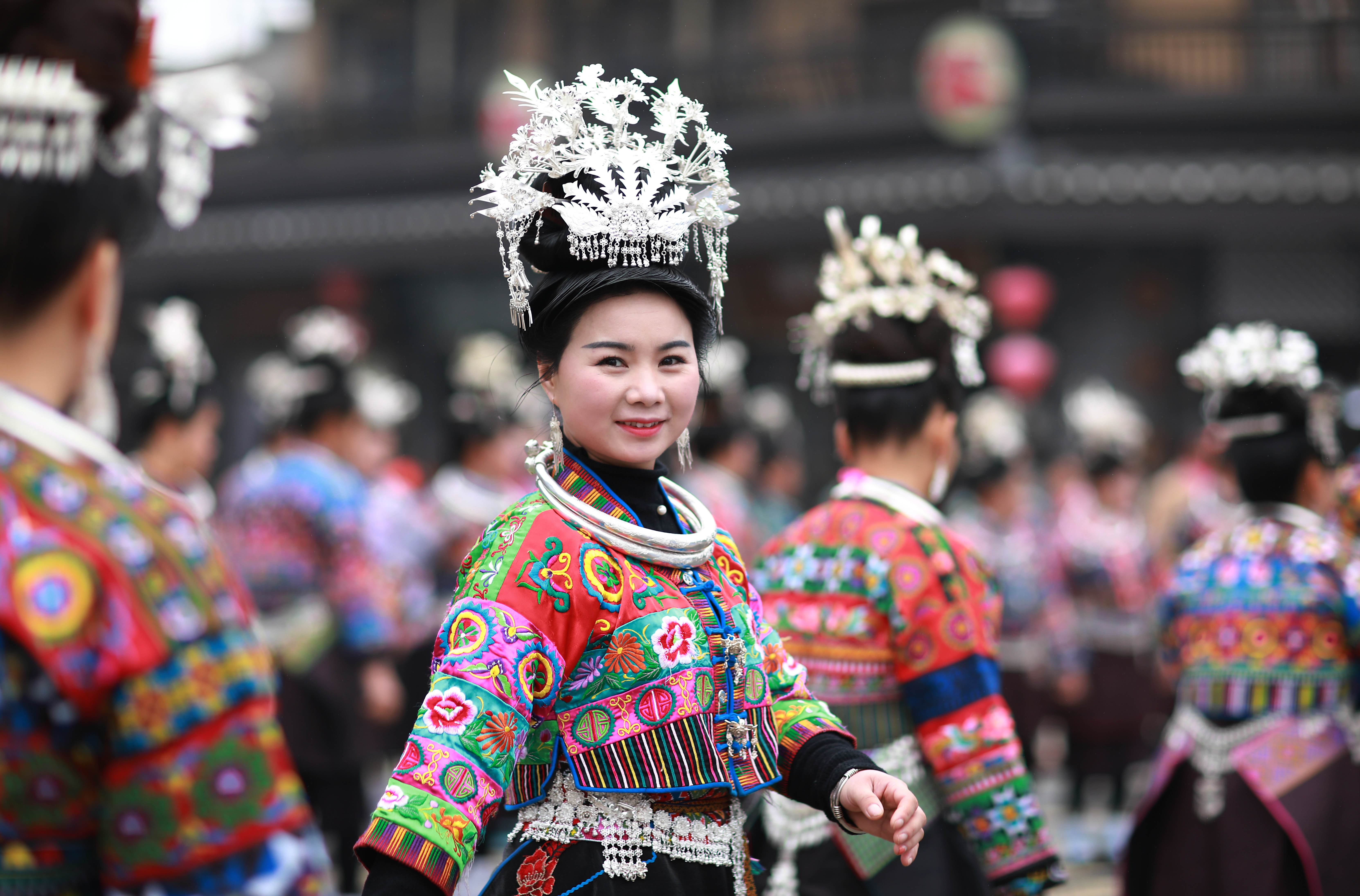 贵州丹寨:苗族同胞欢度"祭尤节"