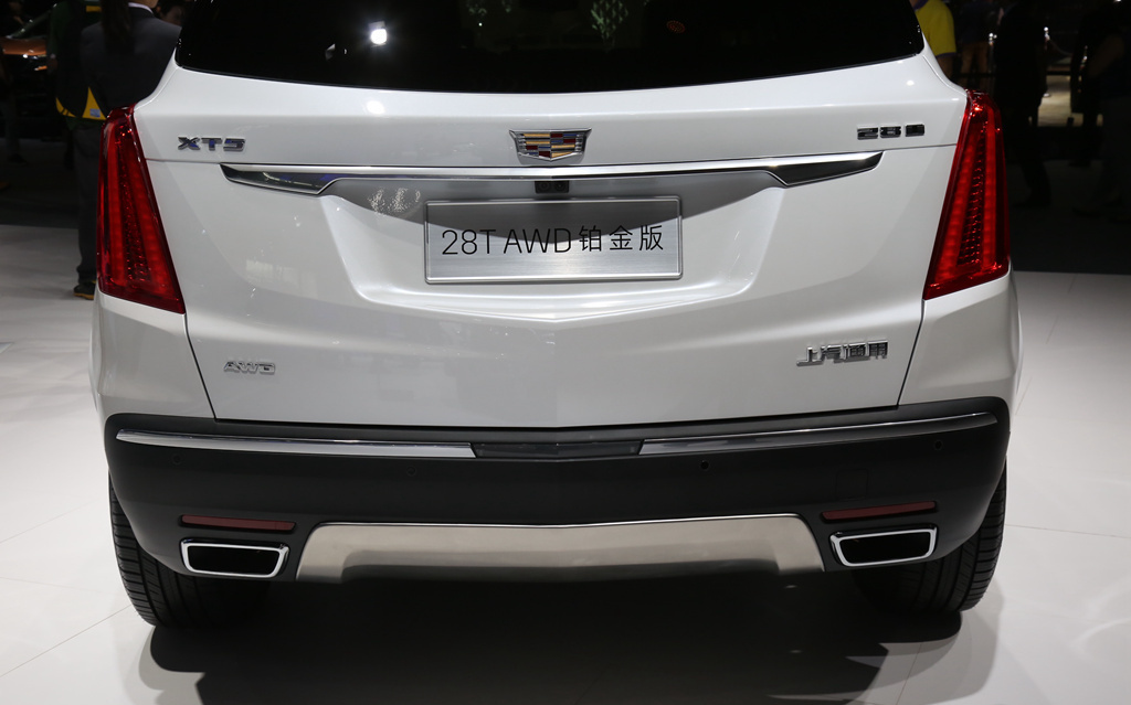领略一款凯迪拉克xt5的外观之美