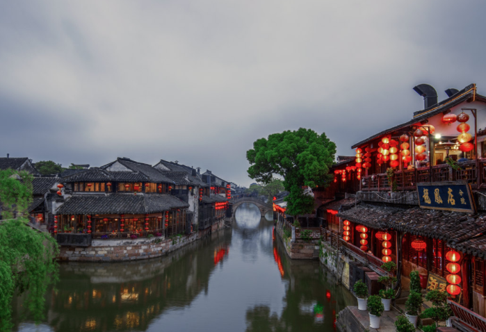 西塘风景区,景色迷人,你喜欢吗?