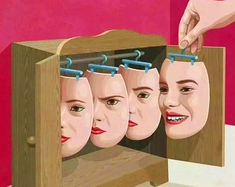 一组"揭露人性"的漫画,能读懂它们,说明"社会大学没白混"