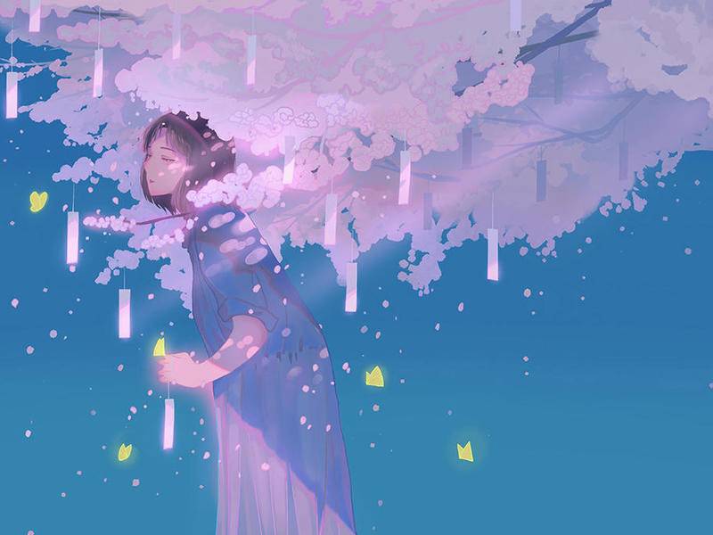 一组画风极美的漂亮插画欣赏!能让人心灵放松的优秀绘画作品!