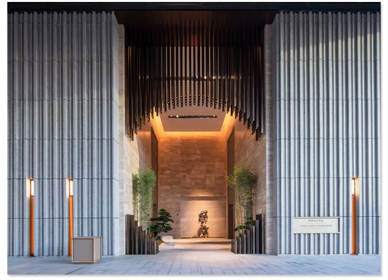 深圳柏悦酒店外观——香港合宝明辉家具集团合作项目