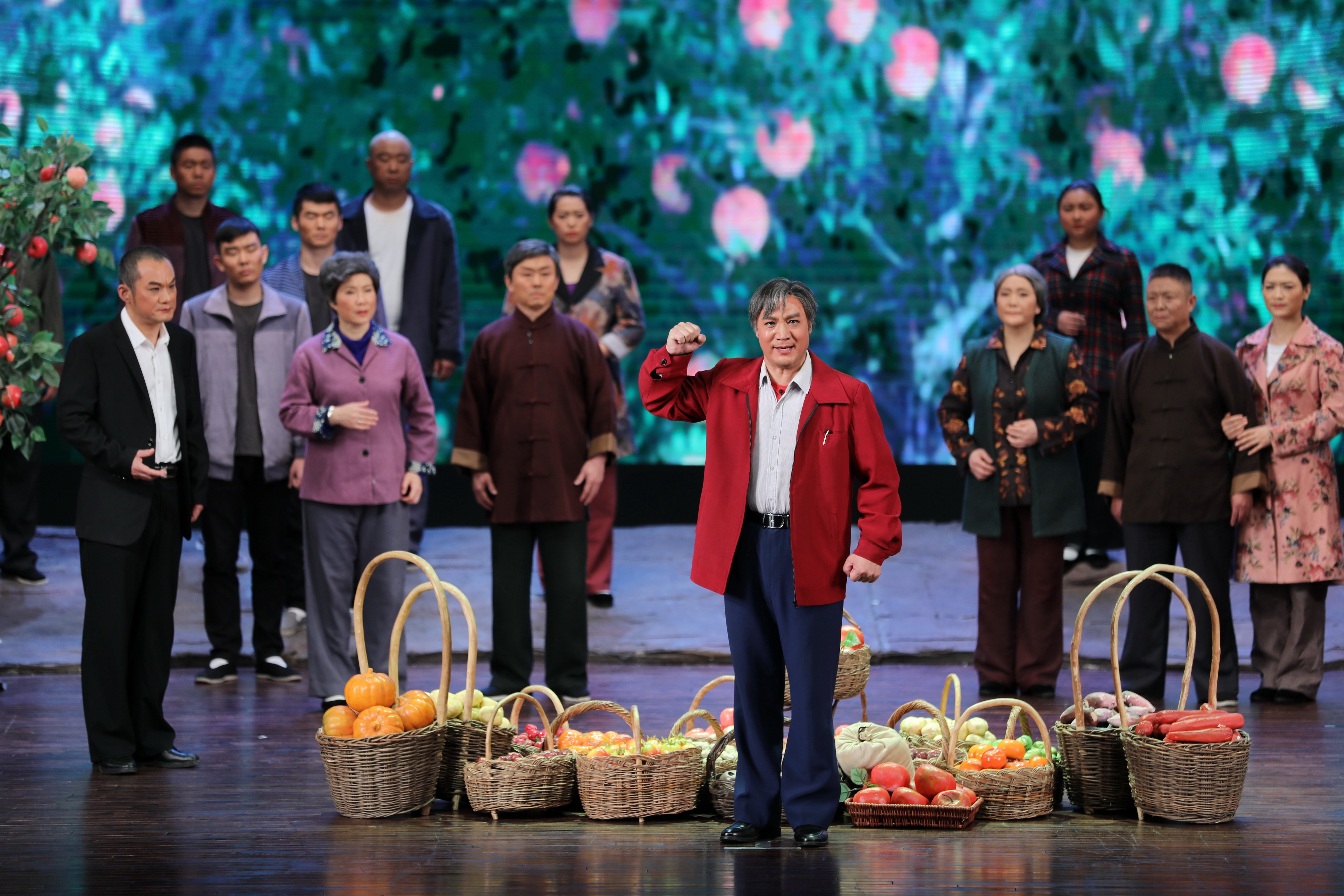 河北梆子《李保国》在河北省安平县演出(3)