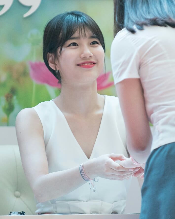 "男神收割机"裴秀智"放飞自我",胖到五官圆润,麒麟臂太抢镜