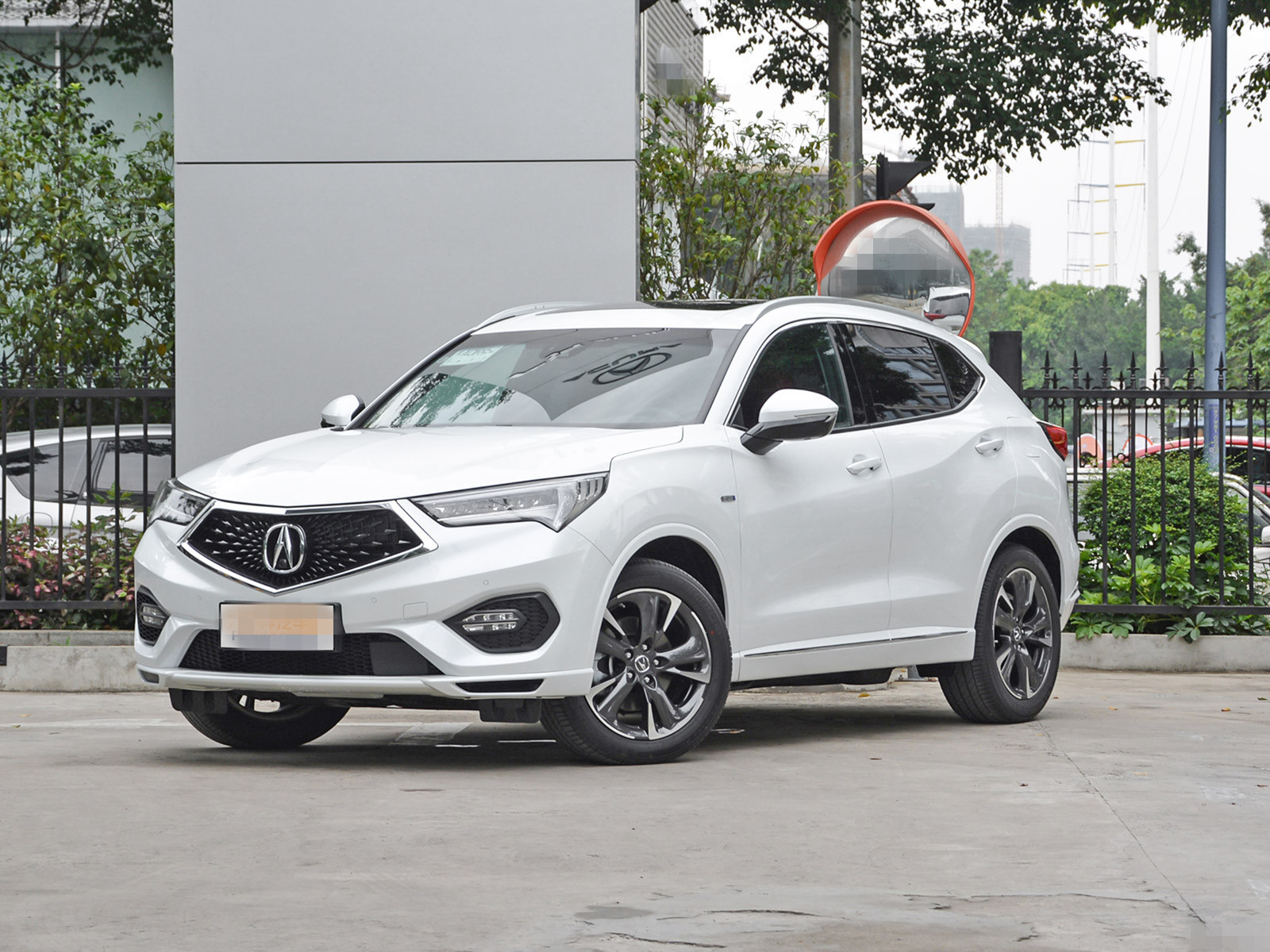 对讴歌cdx混动外观的鉴赏