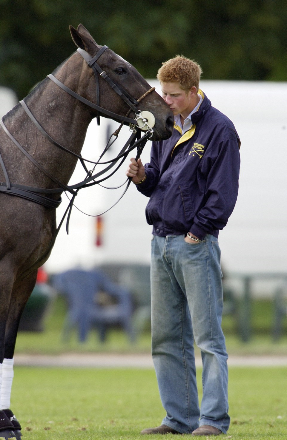 承袭王室传统,哈里王子也是一名马球运动的爱好者.