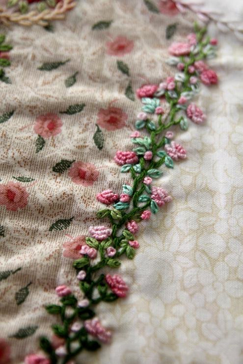 手工刺绣:很少见的25款刺绣花样,针法虽简单,但装饰效果非常美