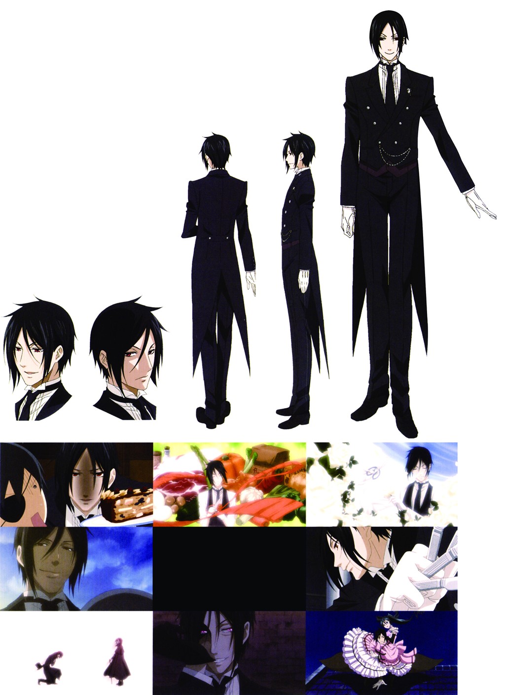 电视动画《黑执事》改编自由日本枢梁创作的同名漫画,是电视动画