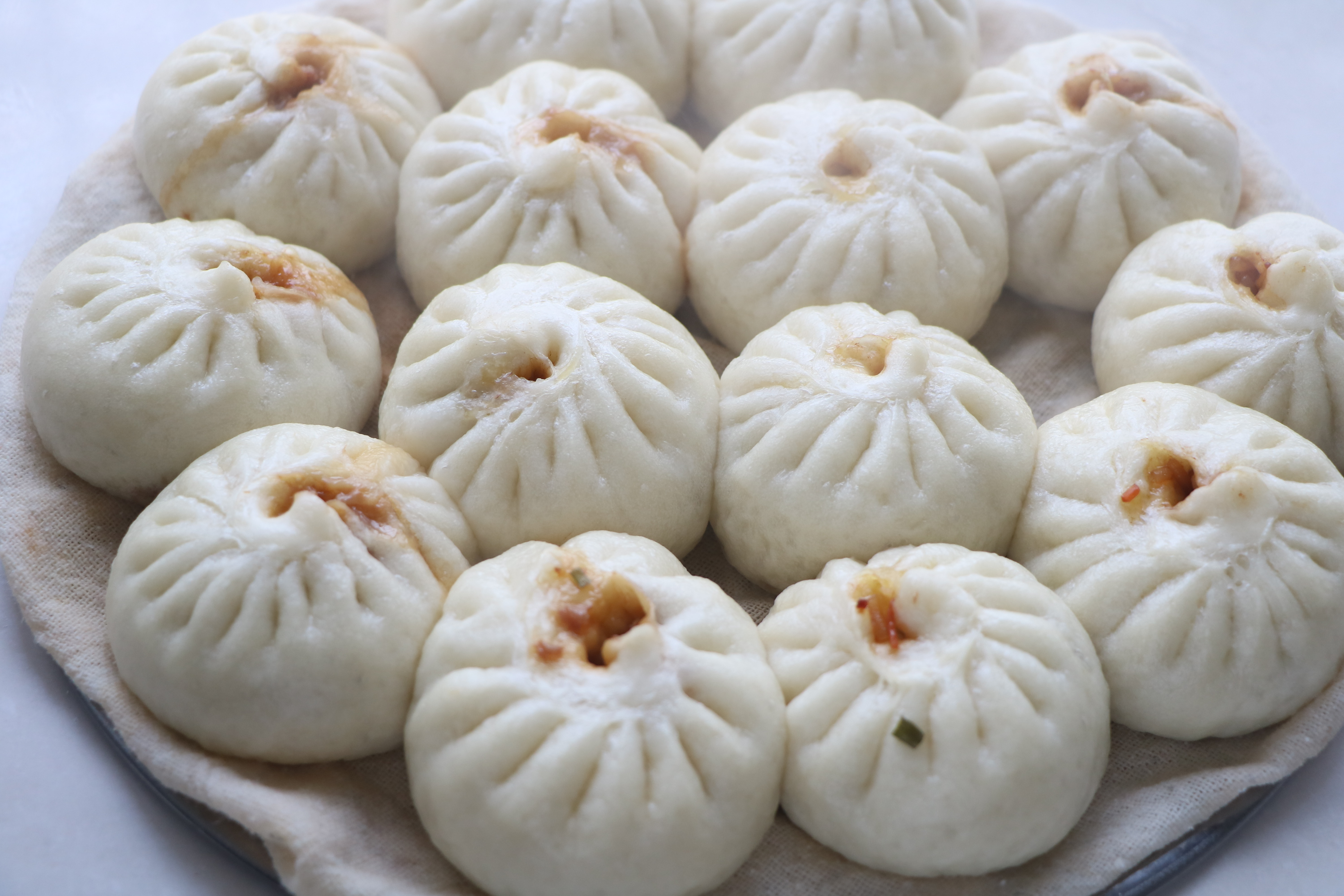 肉包子别在外面买,不用二次发酵的新方法,省时省力,干净又卫生