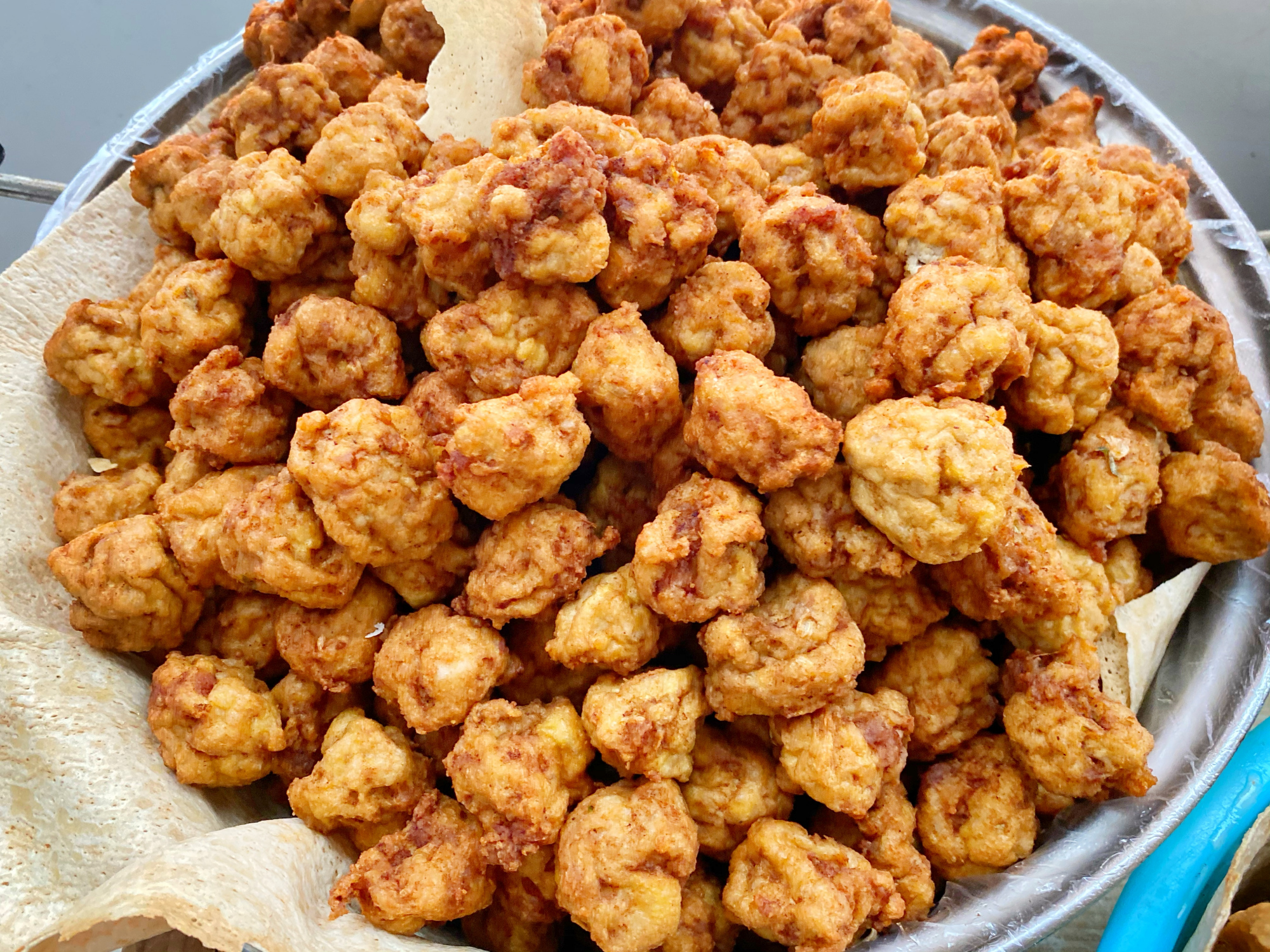 山东过大年,家家户户都要做的炸年货,一样一筐一周不用做菜了